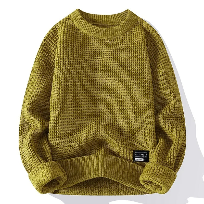 Bo | PREMIUM HONEYCOMB KNIT PULLOVER