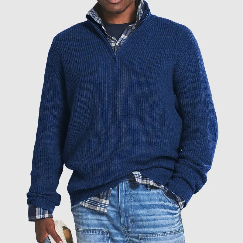 ARLO | QUARTER-ZIP SWEATER