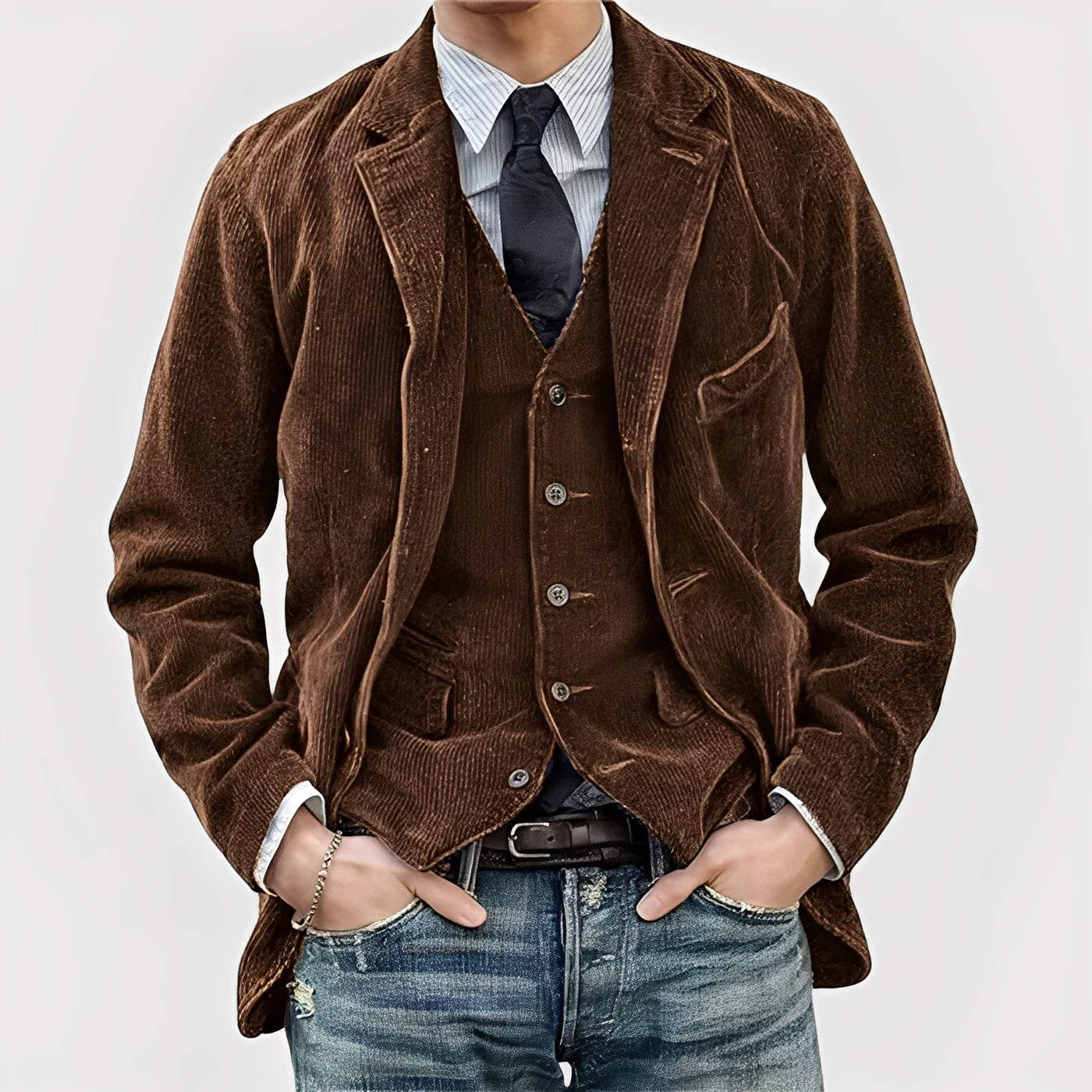 Oliver™ | Vintage Jacket and Waistcoat