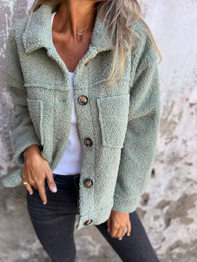 Tara | Cosy Buttoned Jacket
