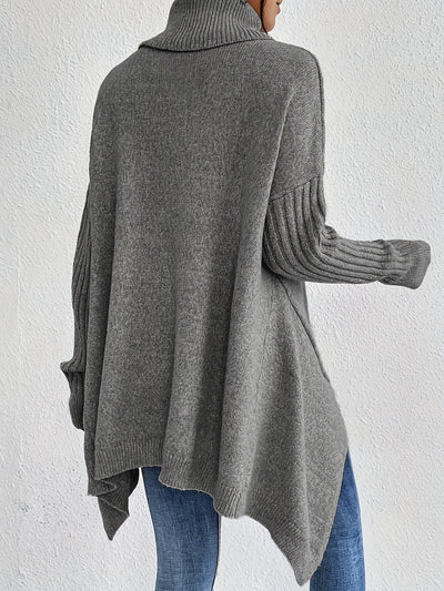 Laila™ | Oversized Polo Sweater