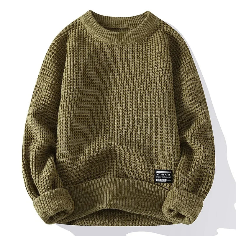 Bo | PREMIUM HONEYCOMB KNIT PULLOVER