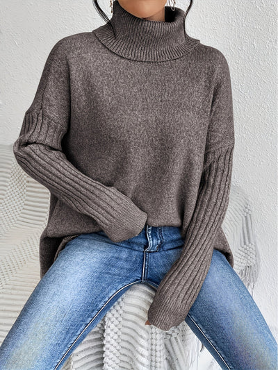 Laila™ | Oversized Polo Sweater