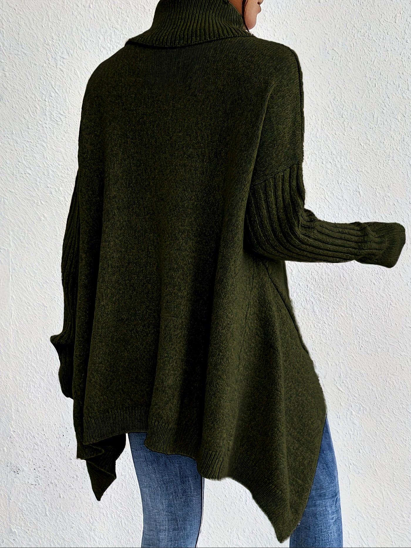 Laila™ | Oversized Polo Sweater