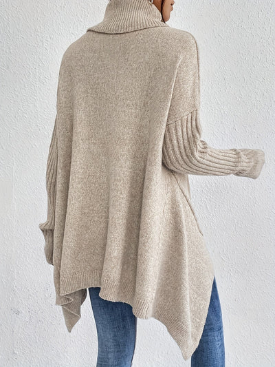Laila™ | Oversized Polo Sweater