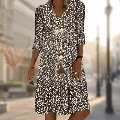 Ursula – Floral Print Midi Dress