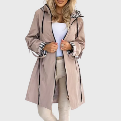 Denise | Women's Coat with Front Zip