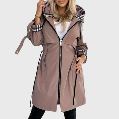 Denise | Women's Coat with Front Zip