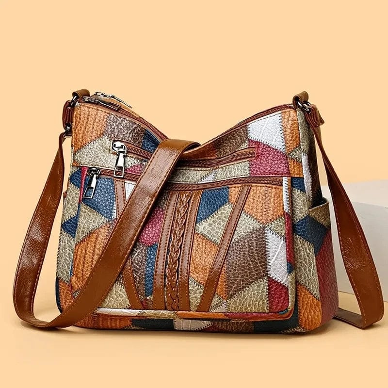 Zavelli™ | Handbag in Mosaic Leather