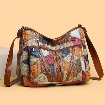 Zavelli™ | Handbag in Mosaic Leather