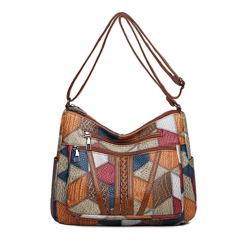 Zavelli™ | Handbag in Mosaic Leather