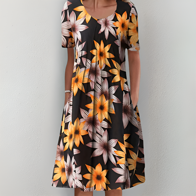 Adeen – Floral Midi Dress
