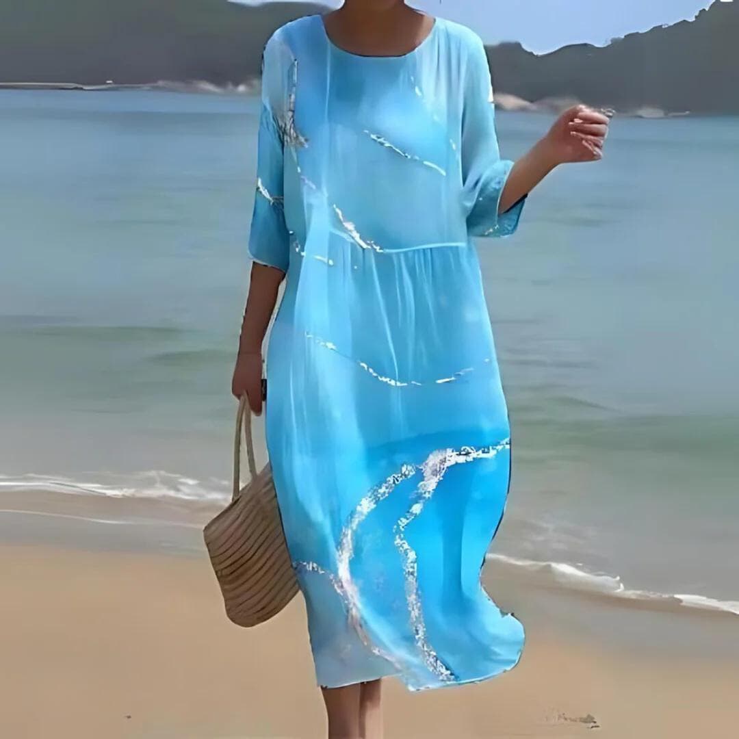 Simone - Elegant Floral Dress