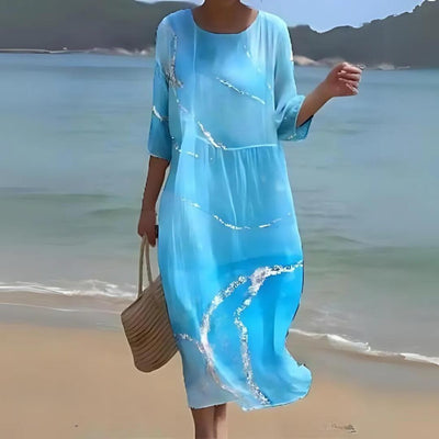 Simone - Elegant Floral Dress