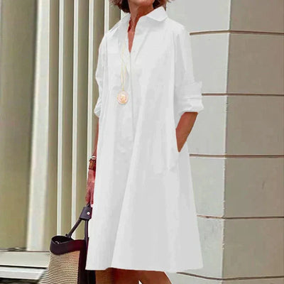 Eleanor – Button-Up Shirt Dress