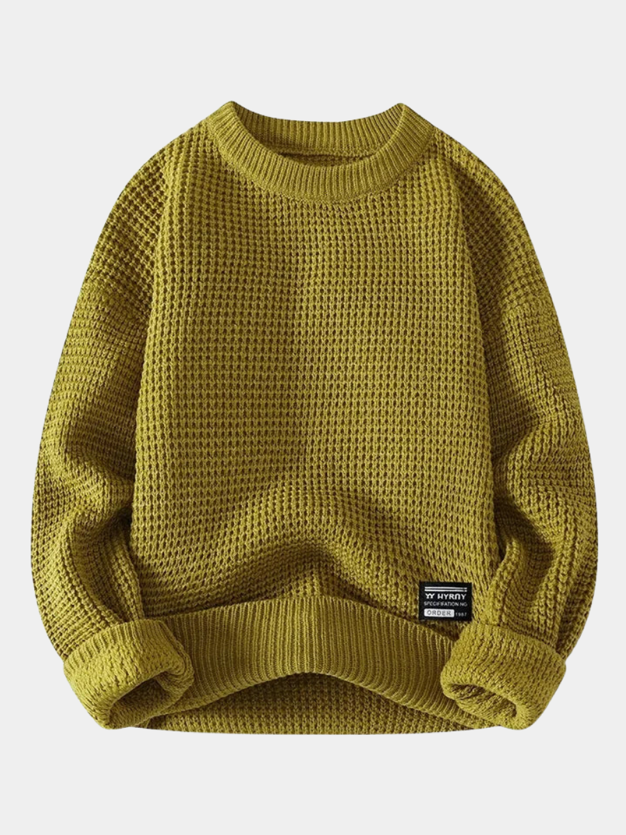 Bo | PREMIUM HONEYCOMB KNIT PULLOVER