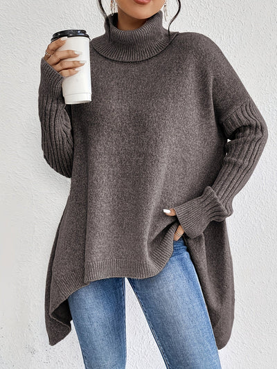 Laila™ | Oversized Polo Sweater