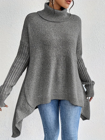 Laila™ | Oversized Polo Sweater