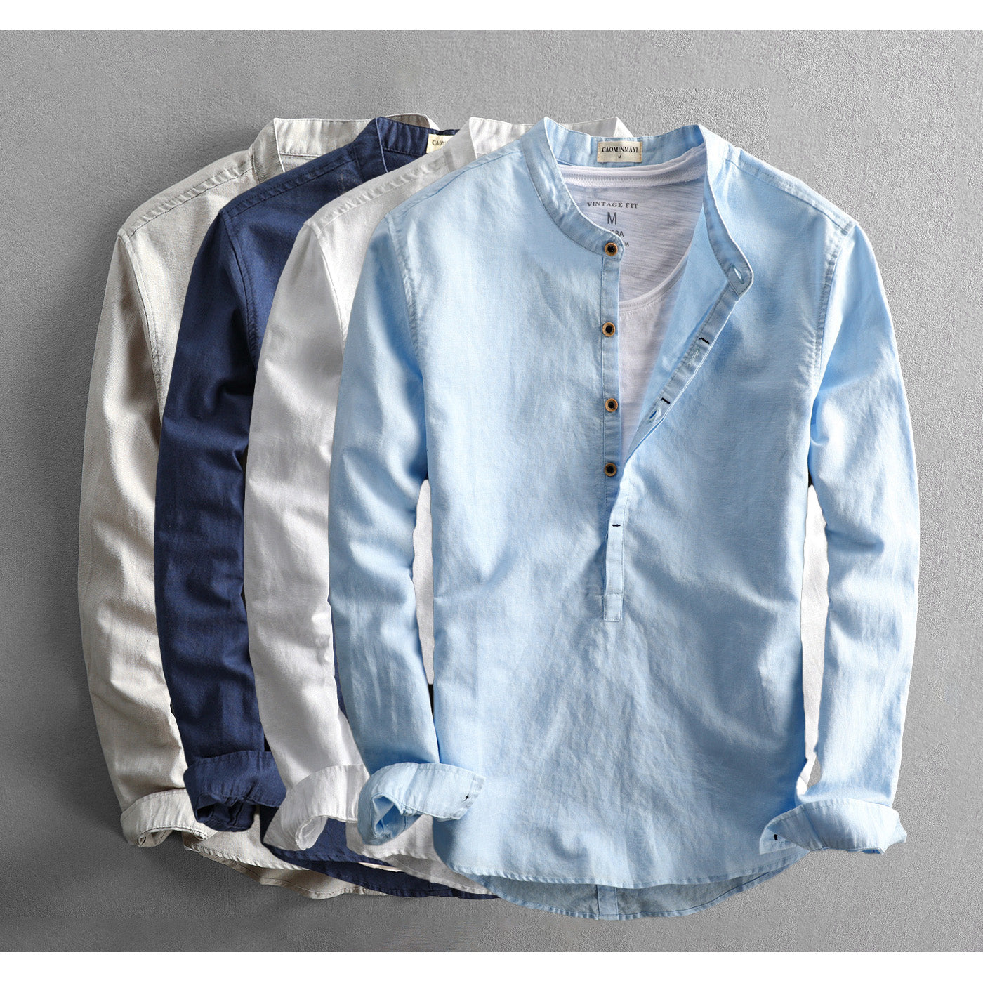 The Luca™ | Men's Summer Linen Shirt