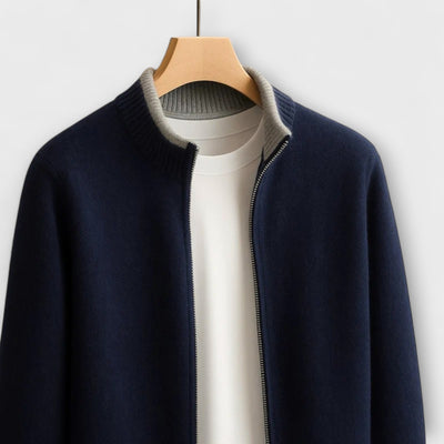 David - Knitted Zip Jacket