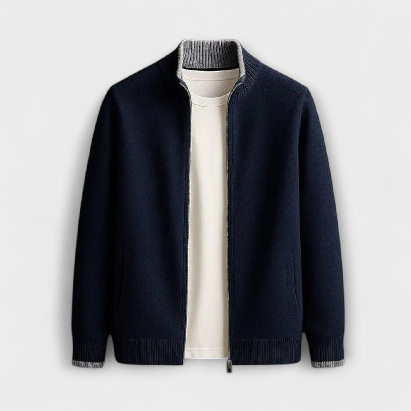 David - Knitted Zip Jacket