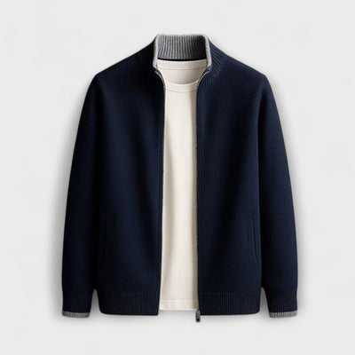 David - Knitted Zip Jacket