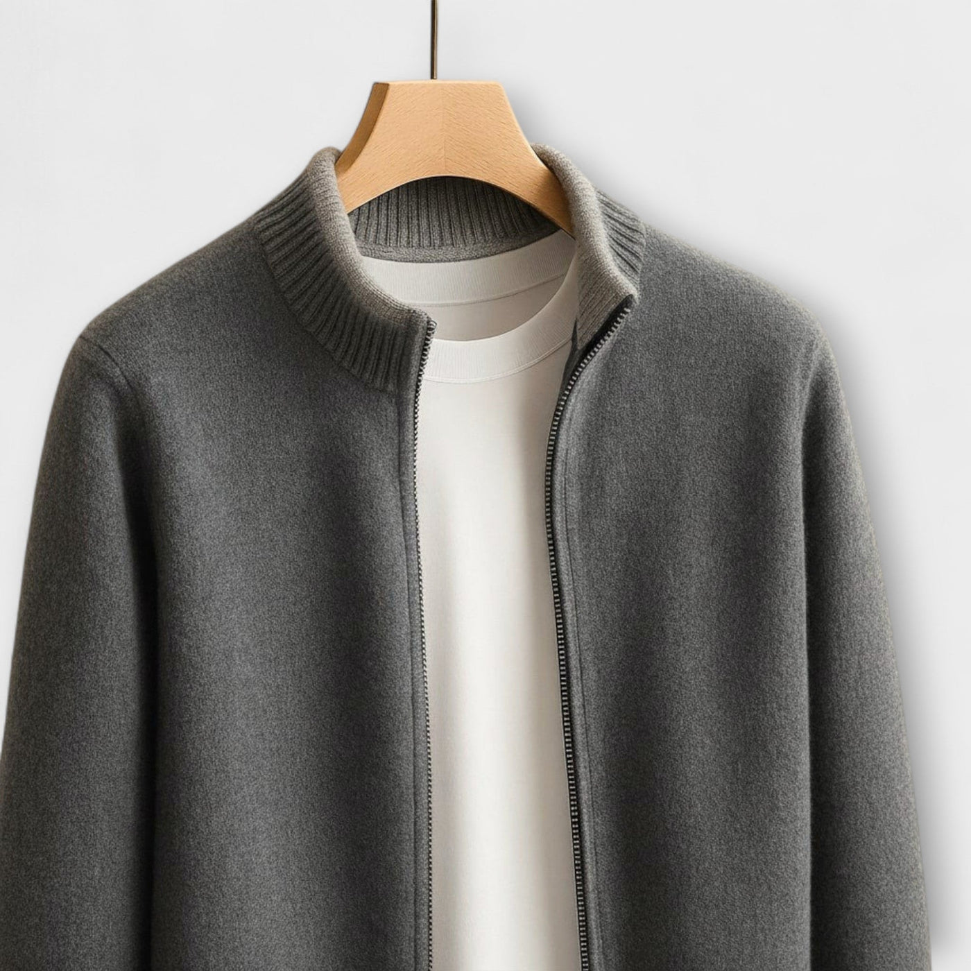 David - Knitted Zip Jacket