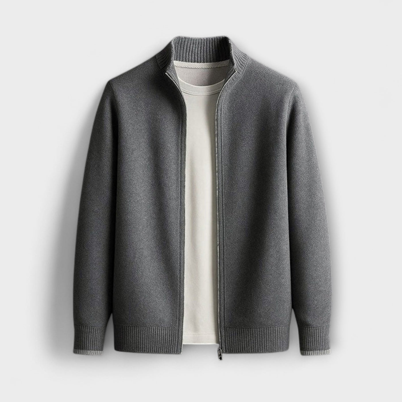 David - Knitted Zip Jacket