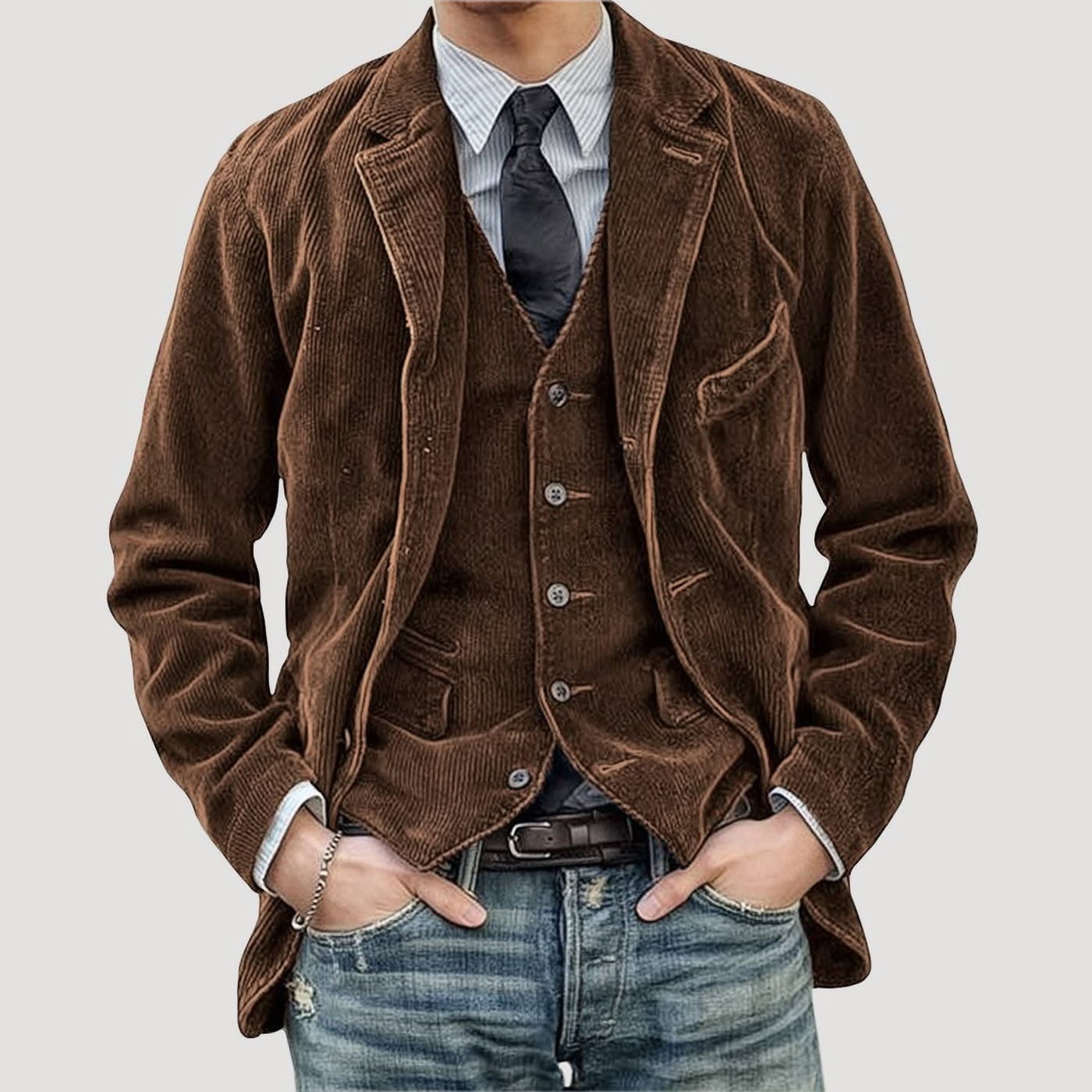 Oliver™ | Vintage Jacket and Waistcoat