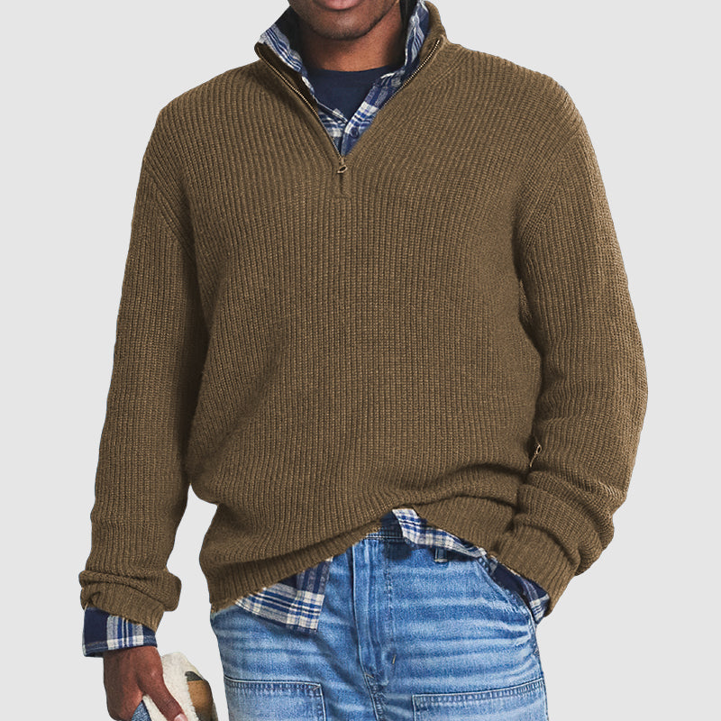 ARLO | QUARTER-ZIP SWEATER
