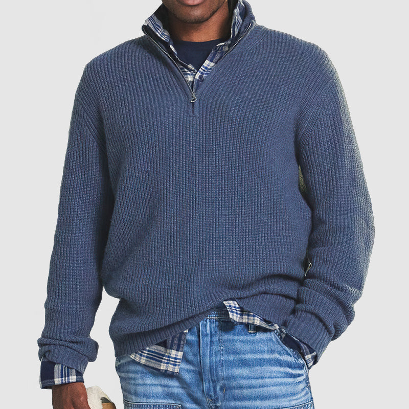 ARLO | QUARTER-ZIP SWEATER