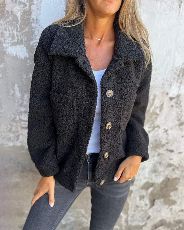 Tara | Cosy Buttoned Jacket